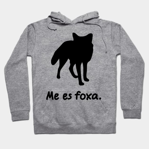 I'm A Fox (Lingwa de Planeta) Hoodie by dikleyt